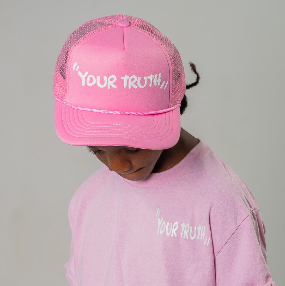 "Your TRUTH" Pink Trucker