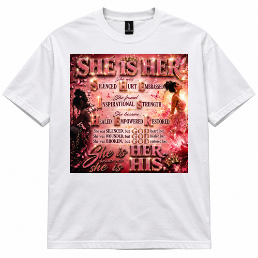 She Is HER White Tee