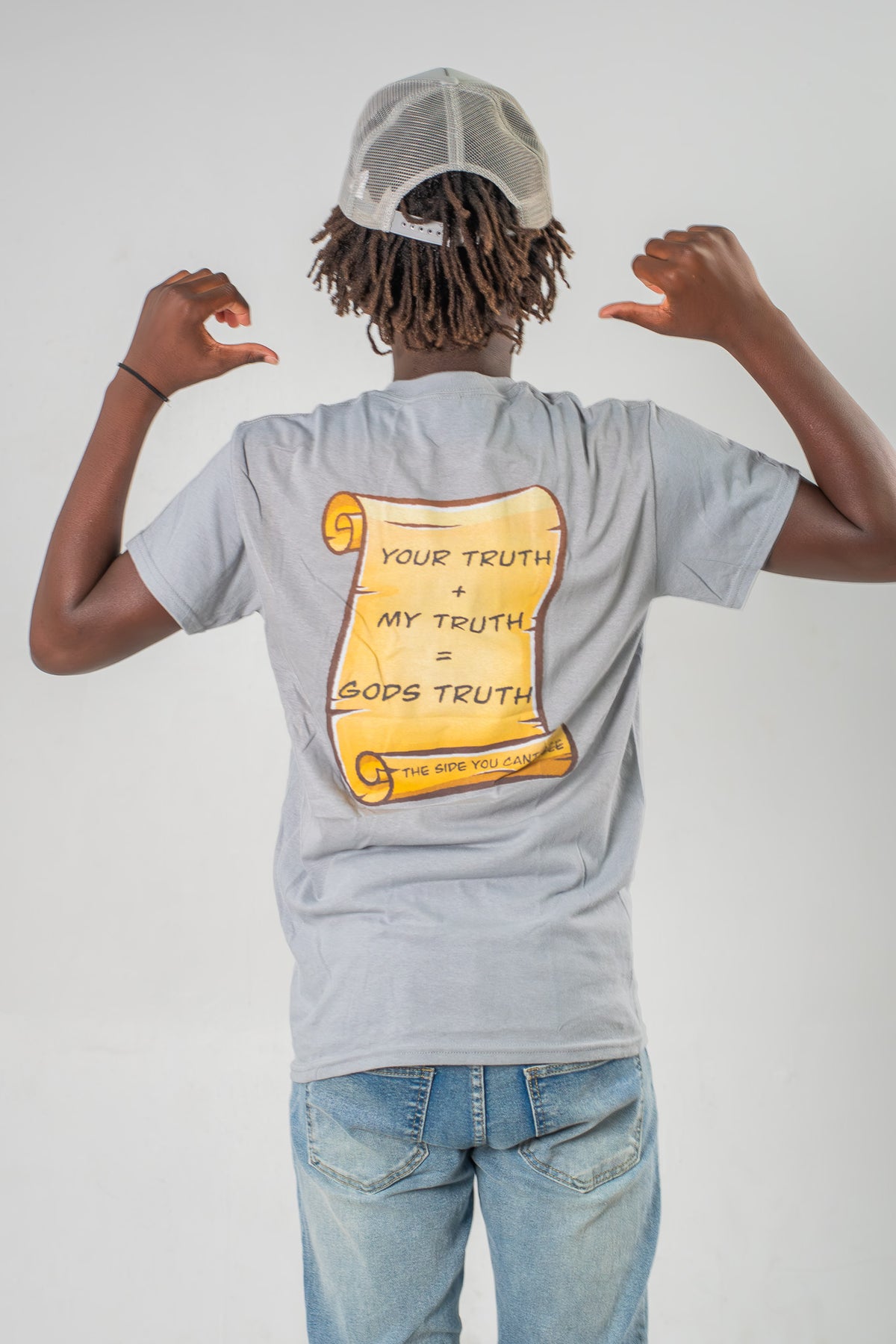 "Your TRUTH" Grey Tee